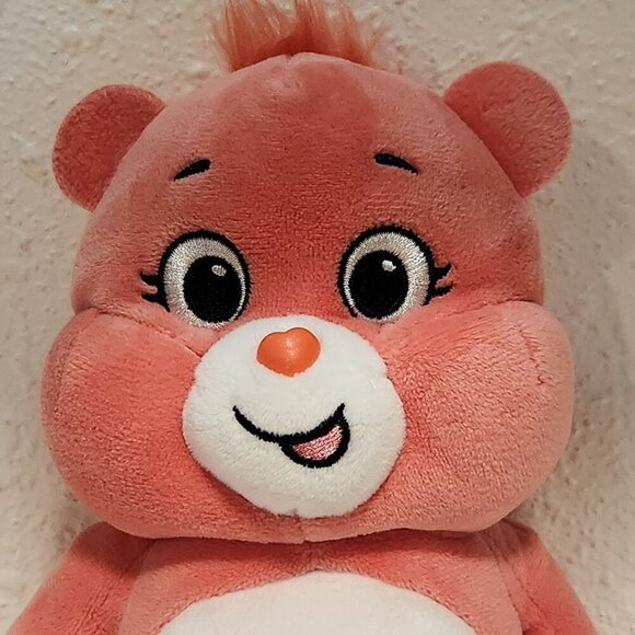Care Bears‎ Love-A-Lot 2021 Plush Toy 10" Pink Hearts Stuffed Animal - Picture 5 of 5